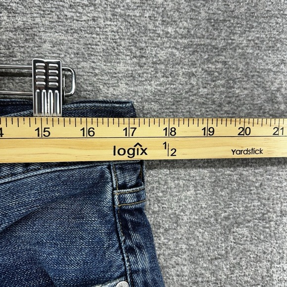 Citizen of Humanity Liya Jeans Women 31 High Rise Classi Fit Crop Blue Denim USA - Picture 8 of 15